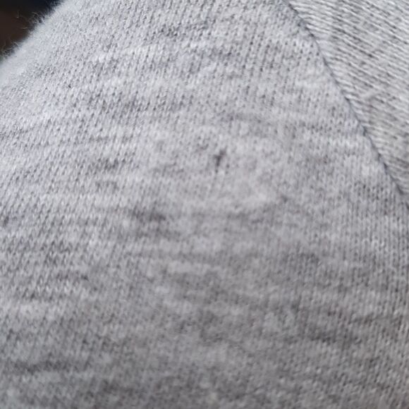 On Fire Graphic Crop top Corded Waist Gray 100% Cotton  Size Small - Picture 8 of 9